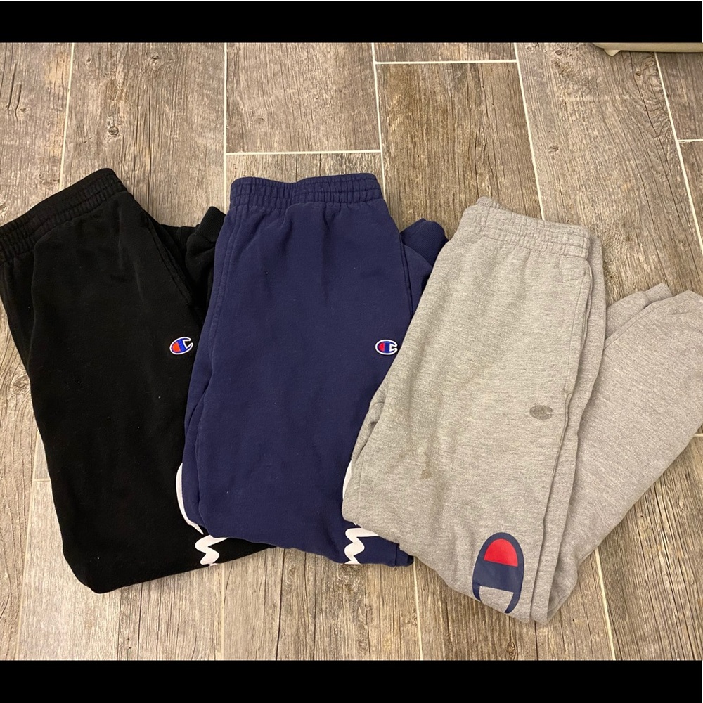 Champion | three pairs of sweatpants